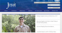 Desktop Screenshot of jesuitnola.org